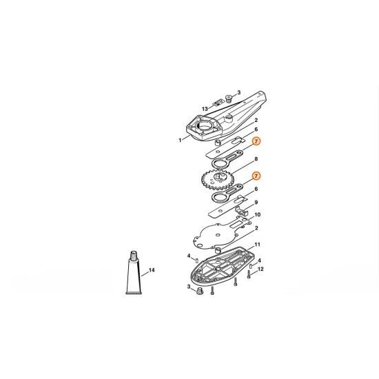 STIHL  Korbowód 4230 642 6501